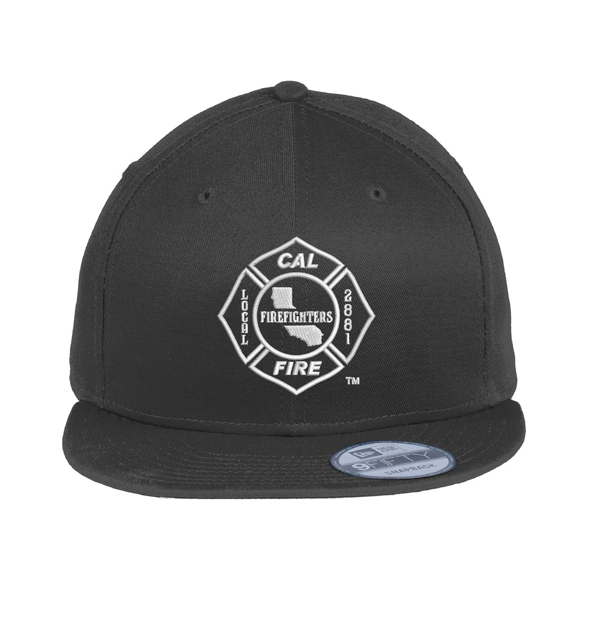 CAL FIRE New Era 400 Snapback hat, CAL FIRE Local 2881 union maltese