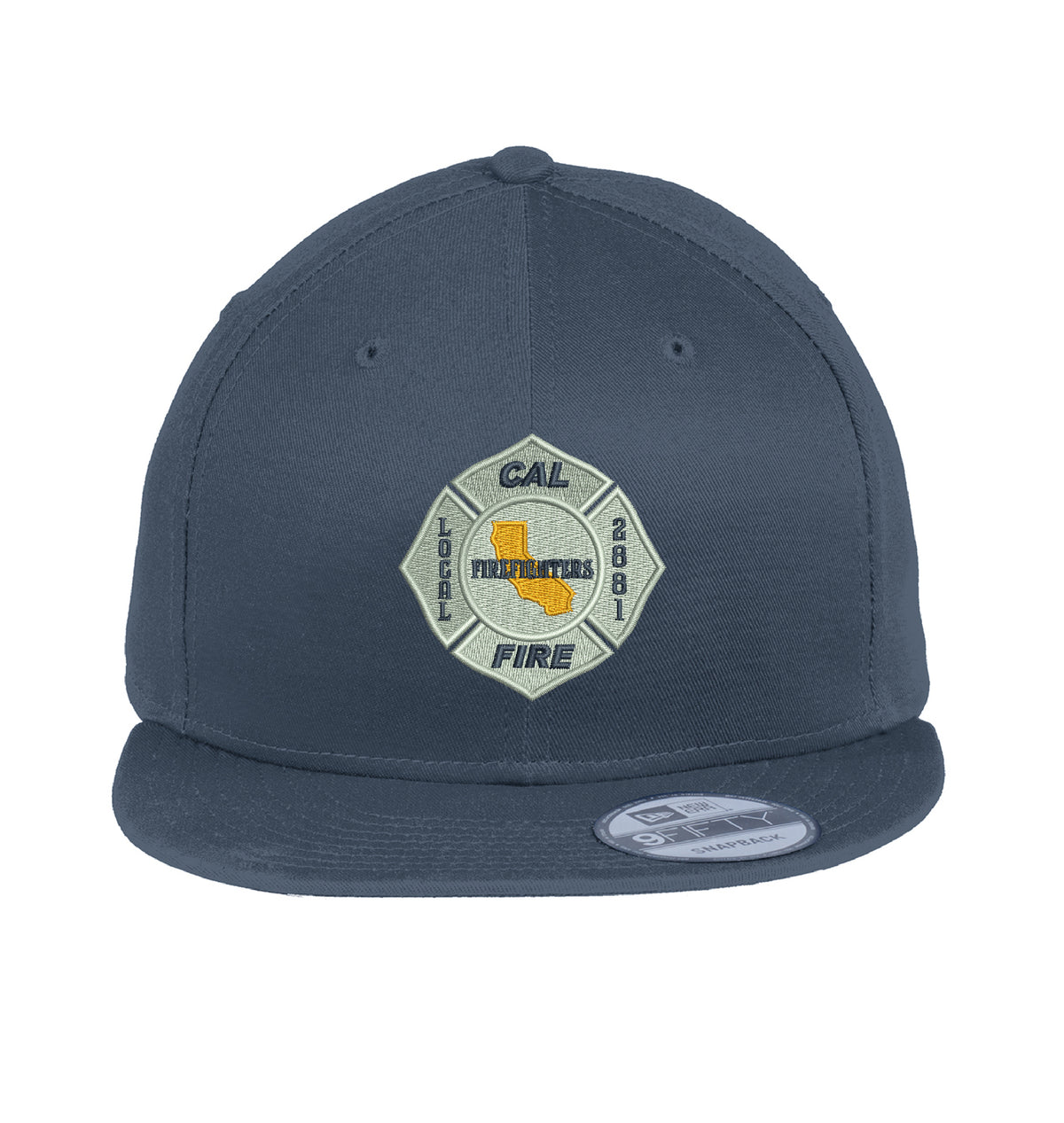 CAL FIRE New Era 400 Snapback hat, CAL FIRE Local 2881 union maltese