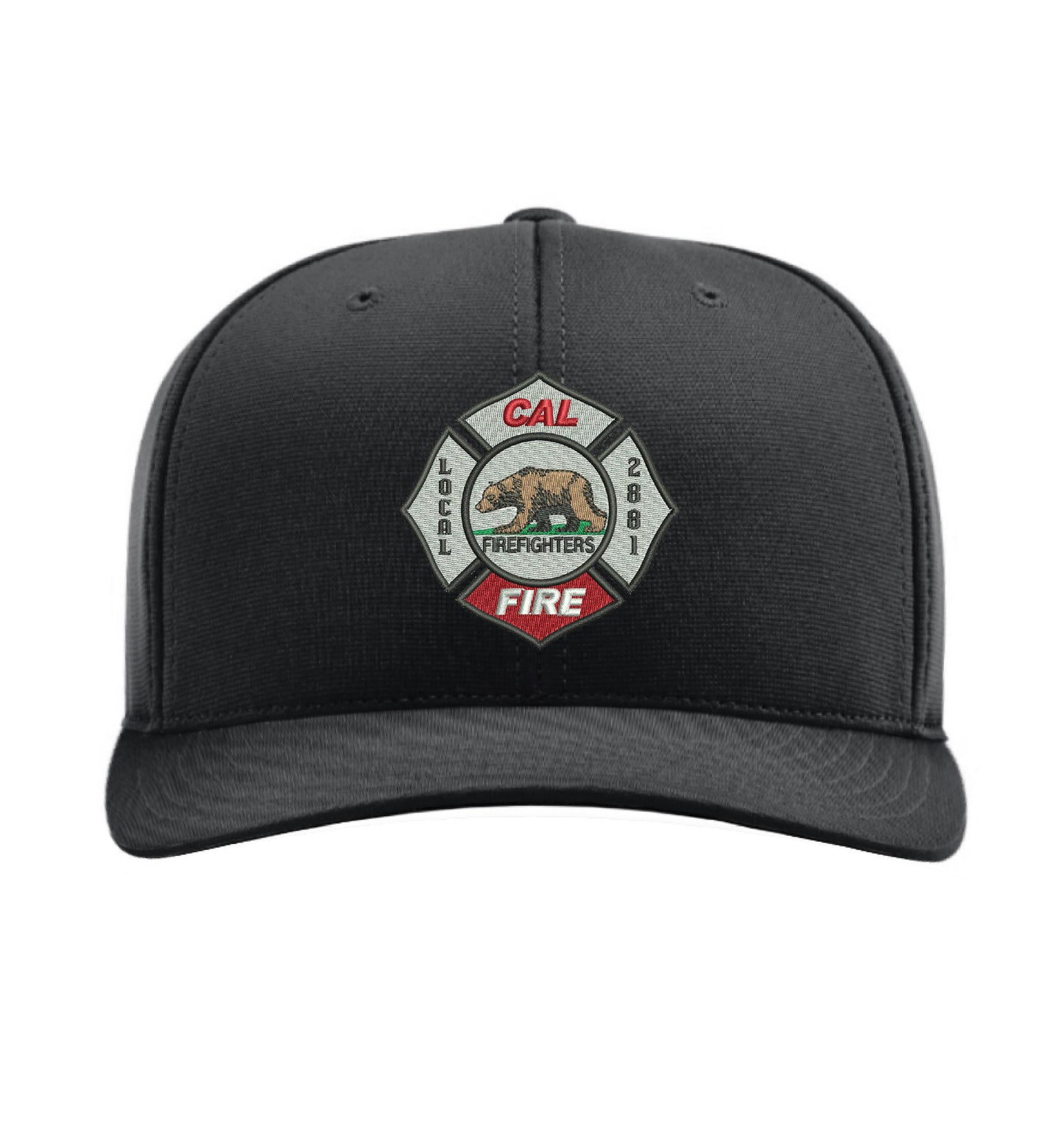 CAL FIRE Richardson 653 Stretch-Fit hat, CAL FIRE Local 2881 union maltese
