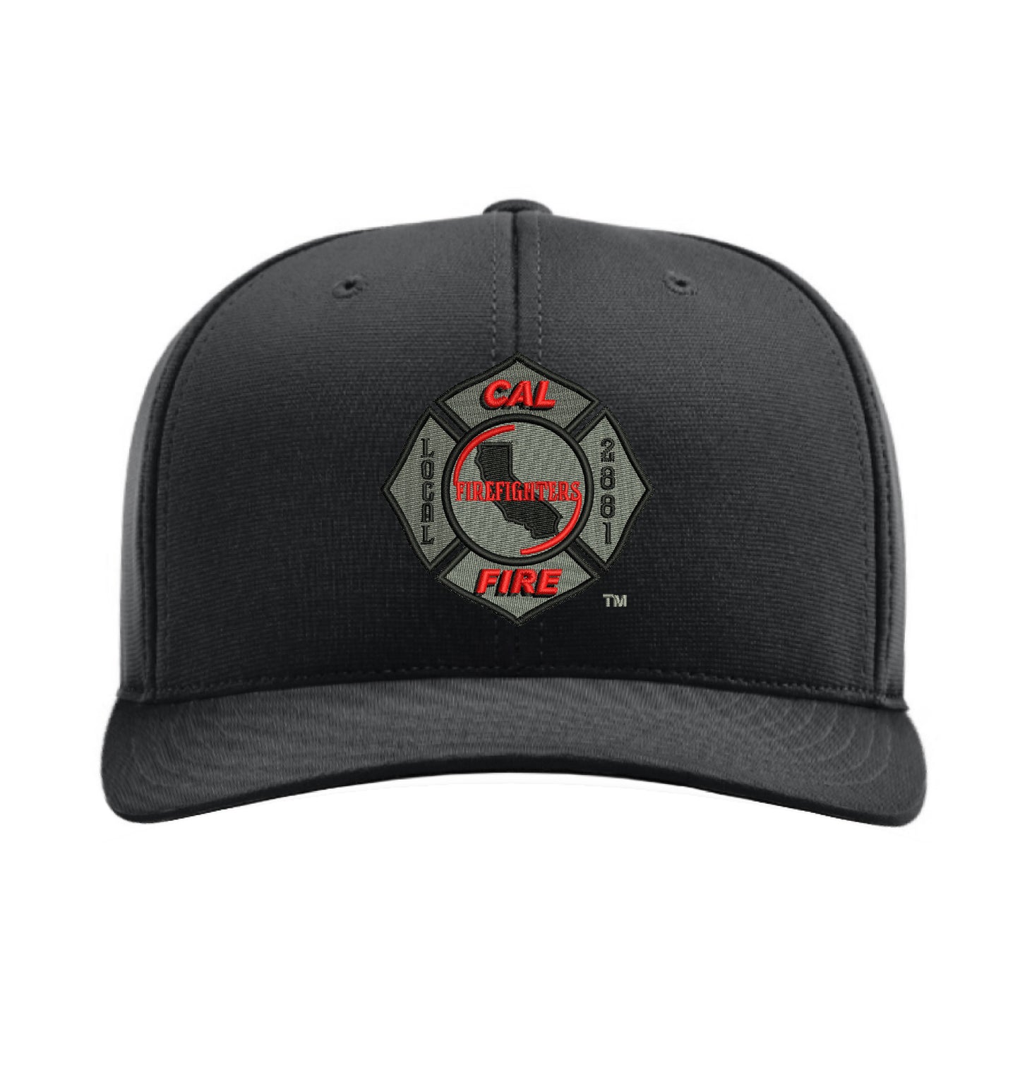 CAL FIRE Richardson 653 Stretch-Fit hat, CAL FIRE Local 2881 union maltese