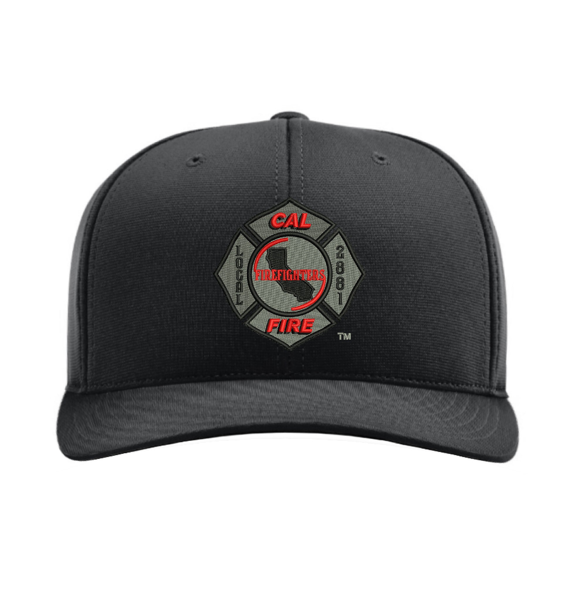 CAL FIRE Richardson 653 Stretch-Fit hat, CAL FIRE Local 2881 union maltese