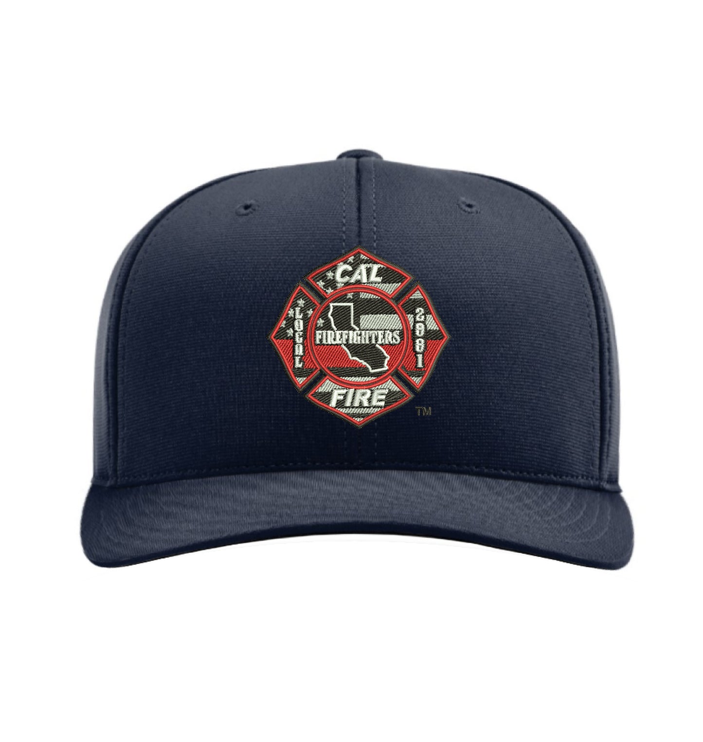 CAL FIRE Richardson 653 Stretch-Fit hat, CAL FIRE Local 2881 union maltese