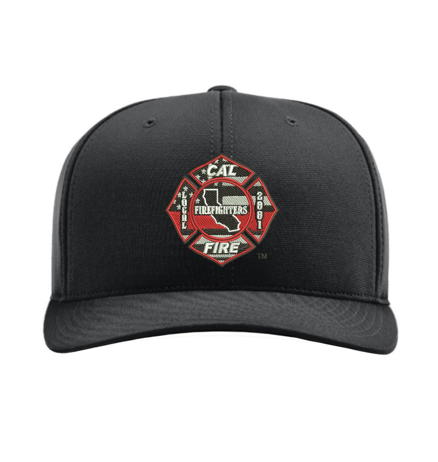 CAL FIRE Richardson 653 Stretch-Fit hat, CAL FIRE Local 2881 union maltese