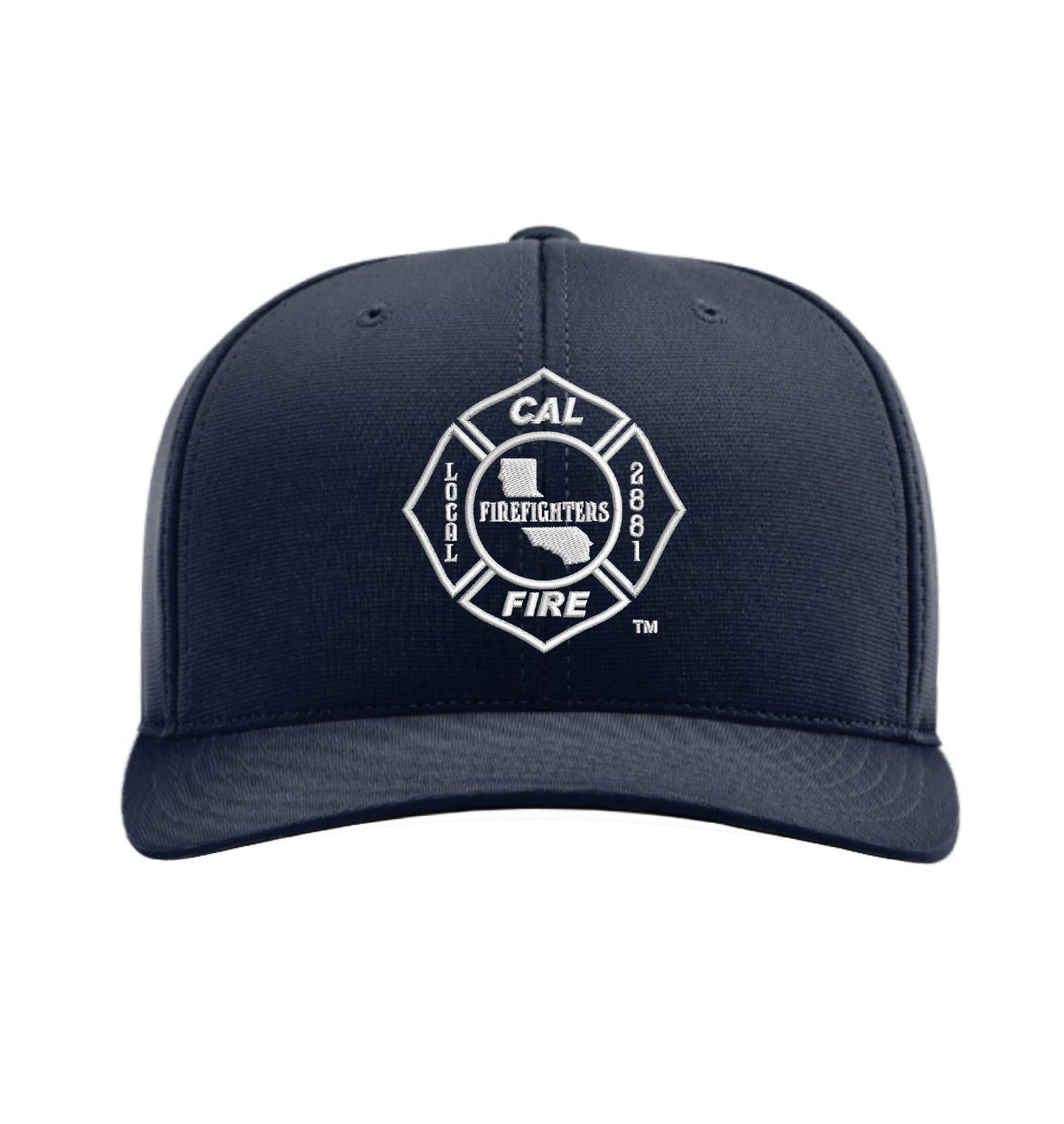 CAL FIRE Richardson 653 Stretch-Fit hat, CAL FIRE Local 2881 union maltese