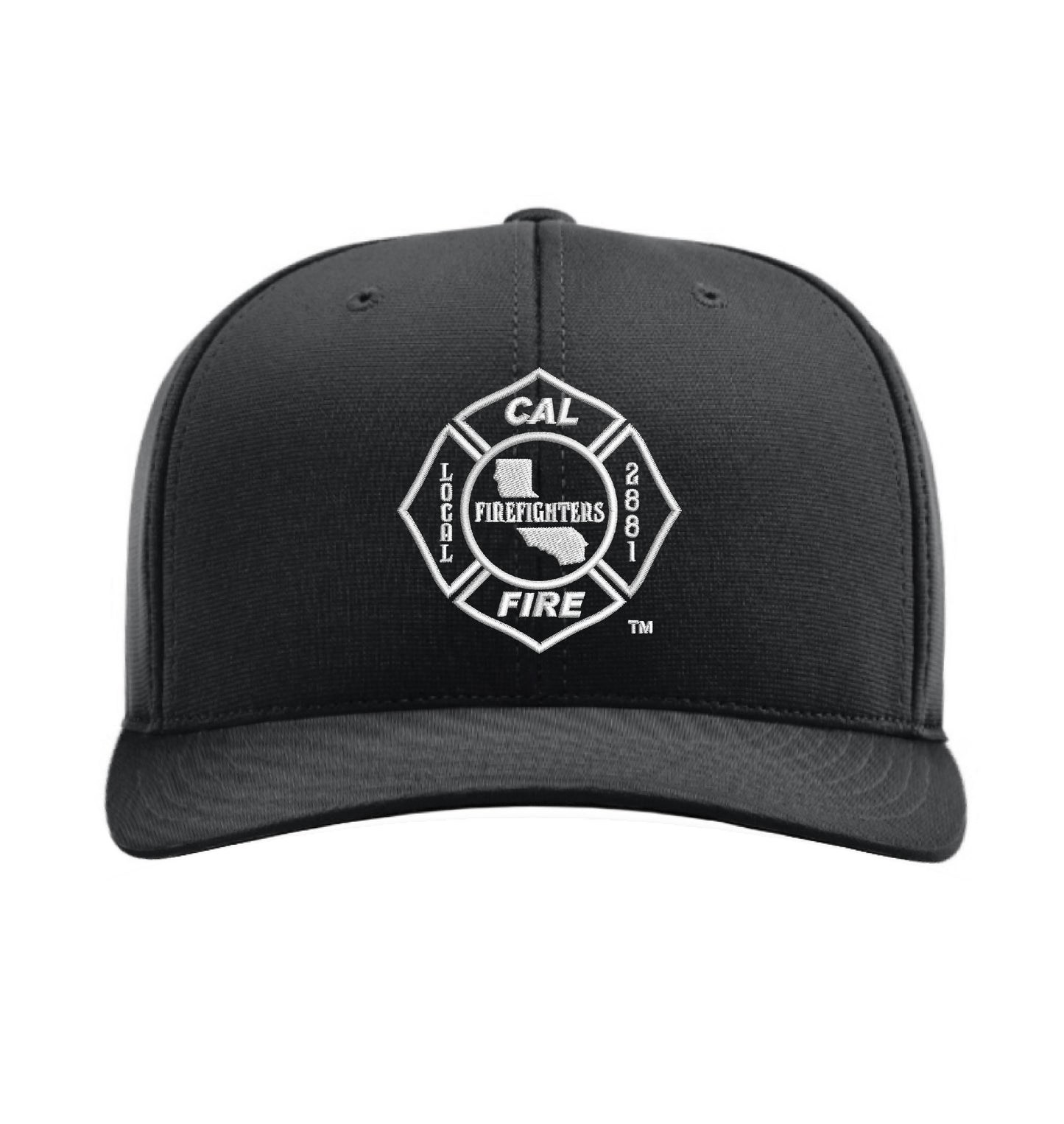 CAL FIRE Richardson 653 Stretch-Fit hat, CAL FIRE Local 2881 union maltese
