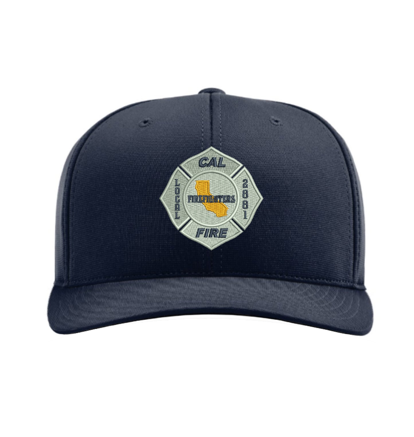 CAL FIRE Richardson 653 Stretch-Fit hat, CAL FIRE Local 2881 union maltese