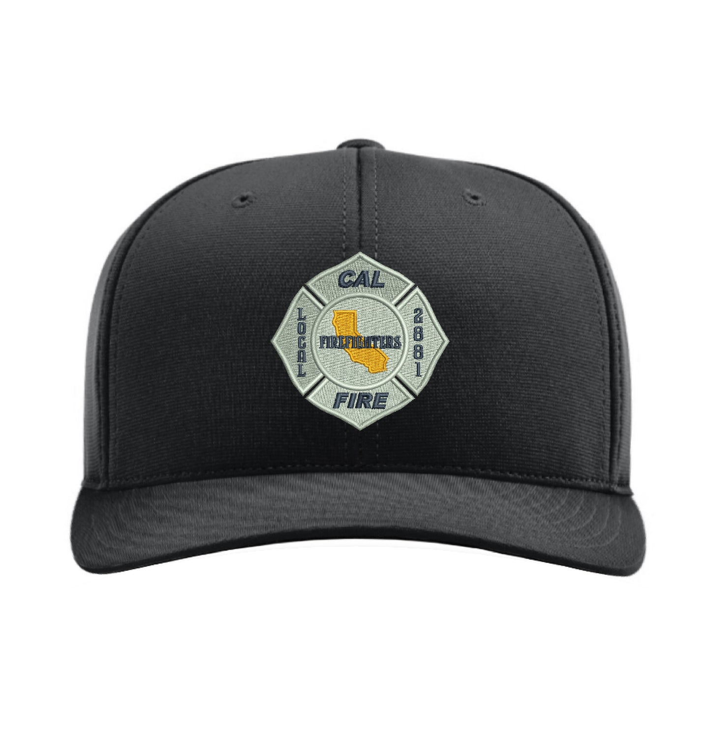 CAL FIRE Richardson 653 Stretch-Fit hat, CAL FIRE Local 2881 union maltese