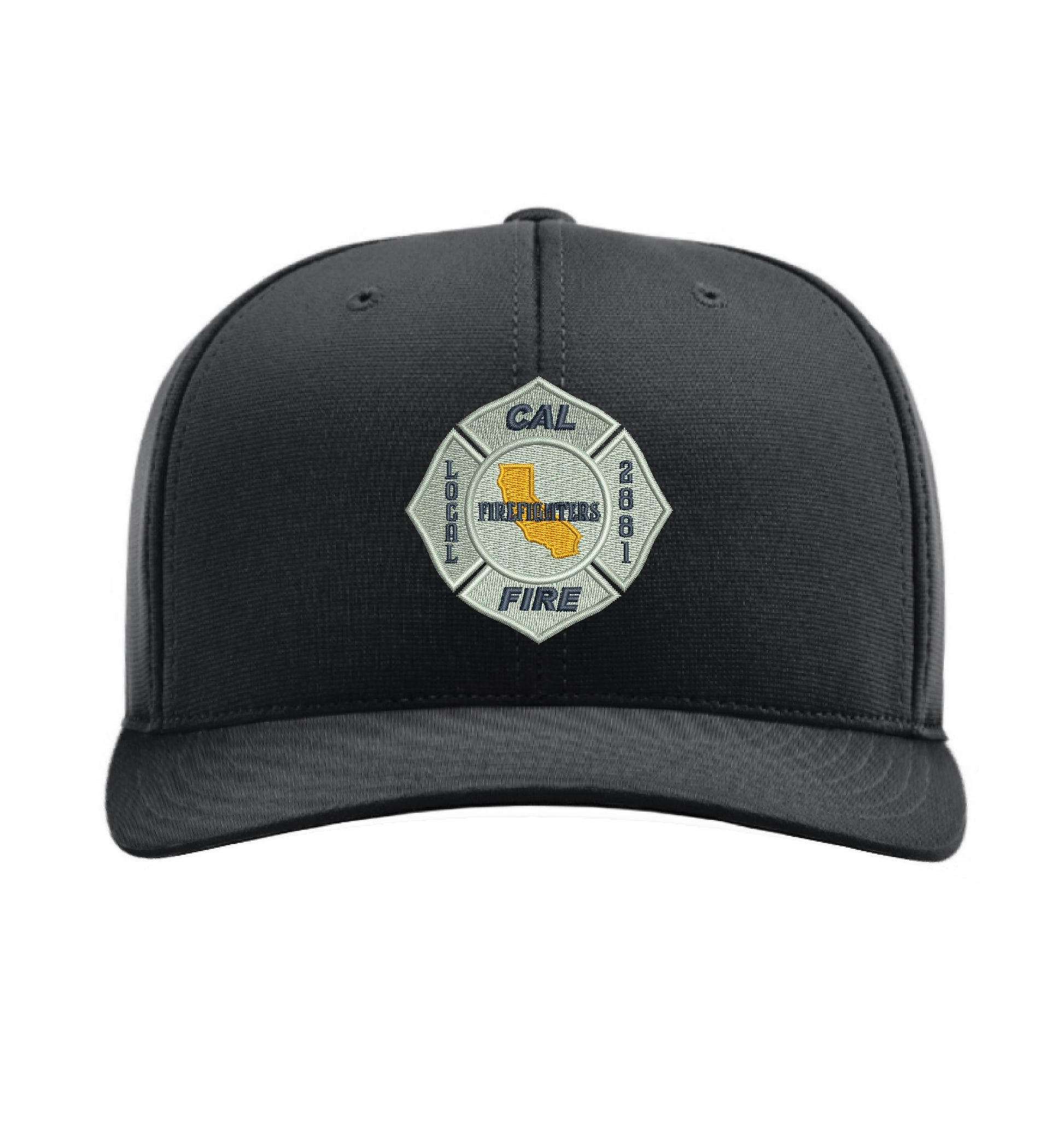 CAL FIRE Richardson 653 Stretch-Fit hat, CAL FIRE Local 2881 union maltese