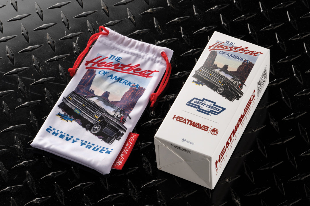 Heat Wave Visual Quatro Chevy Trucks by Chevrolet® sunglasses view 6