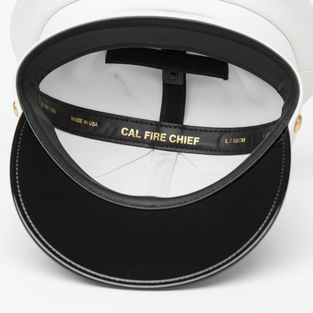 Chief Class A Hat - Sweatband Detail