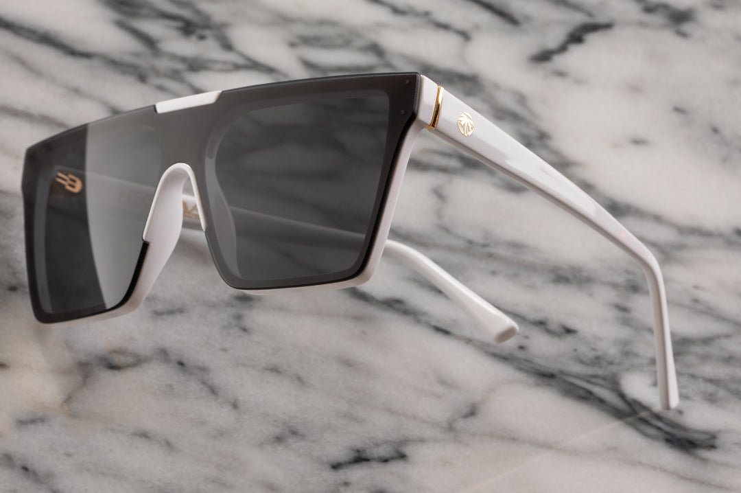 Heat Wave Visual Clarity White sunglasses view 6