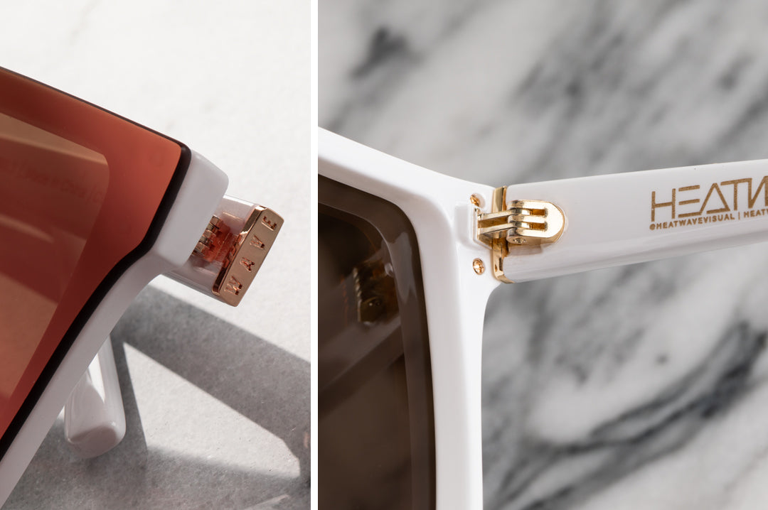 Heat Wave Visual Clarity White sunglasses view 7