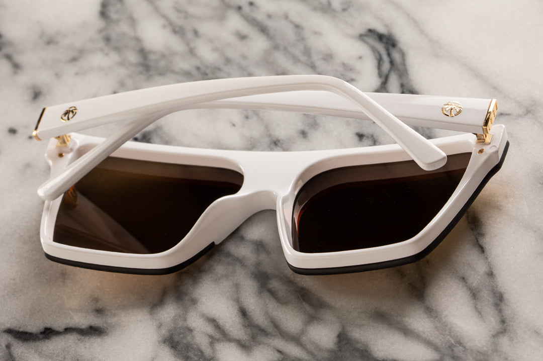 Heat Wave Visual Clarity White sunglasses view 8