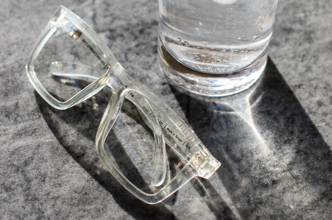Heat Wave Visual XL VISE Vapor Clear Frame Tuff-Tec Clear Lens sunglasses view 2