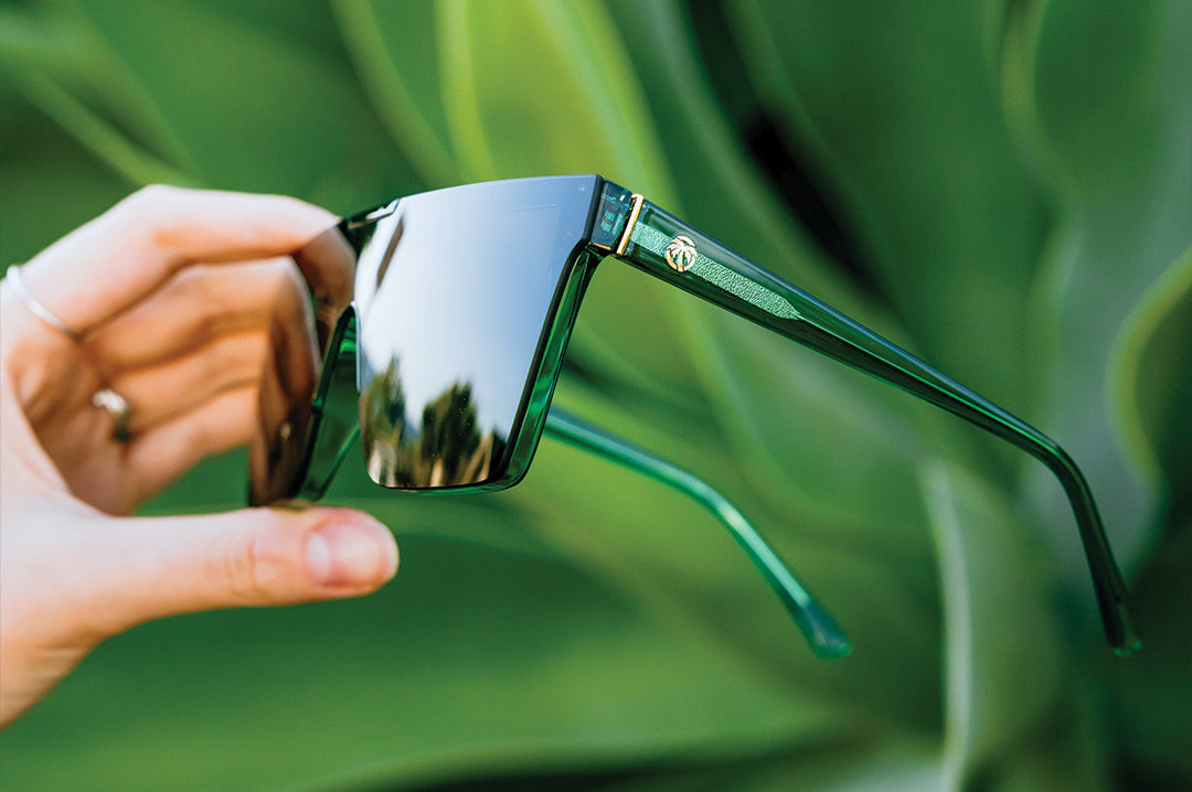 Heat Wave Visual Clarity Cycad Green sunglasses view 3
