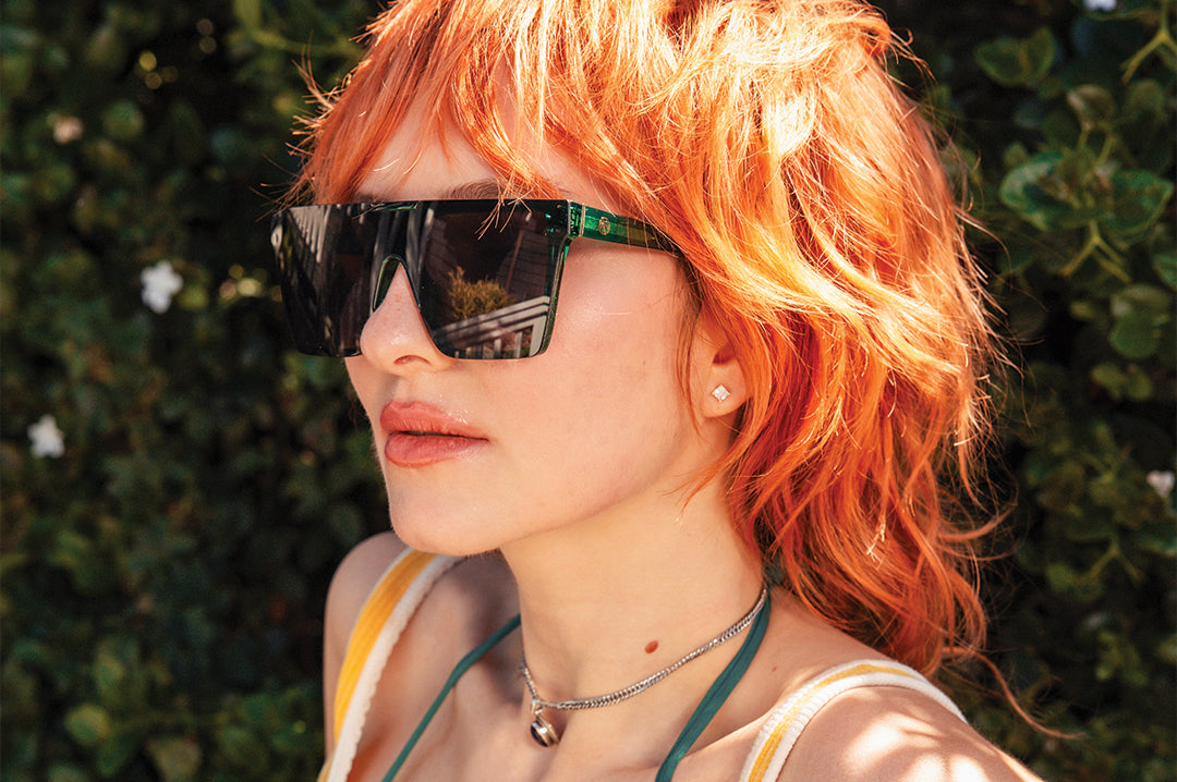 Heat Wave Visual Clarity Cycad Green sunglasses view 4