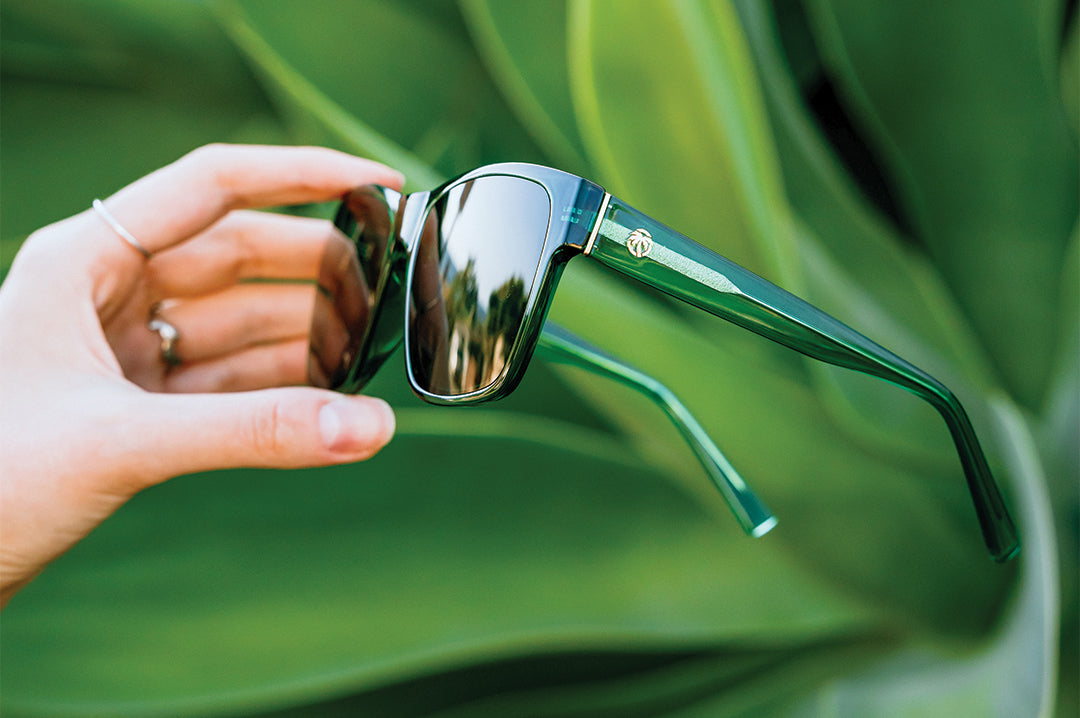 Heat Wave Visual Marylin Cycad Green sunglasses view 3