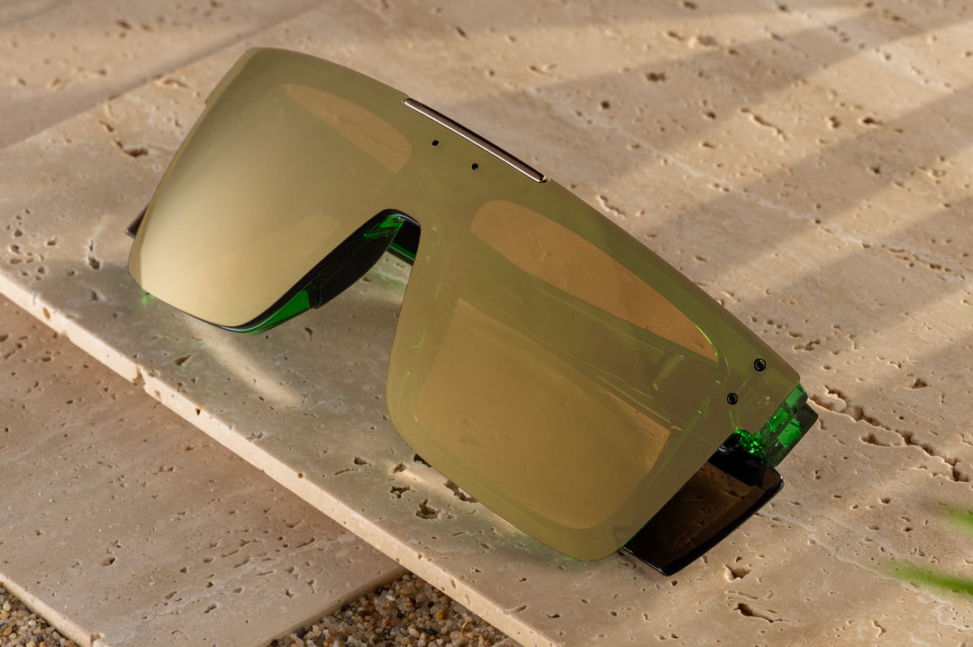 Heat Wave Visual Performance Quatro Cycad Green sunglasses view 5