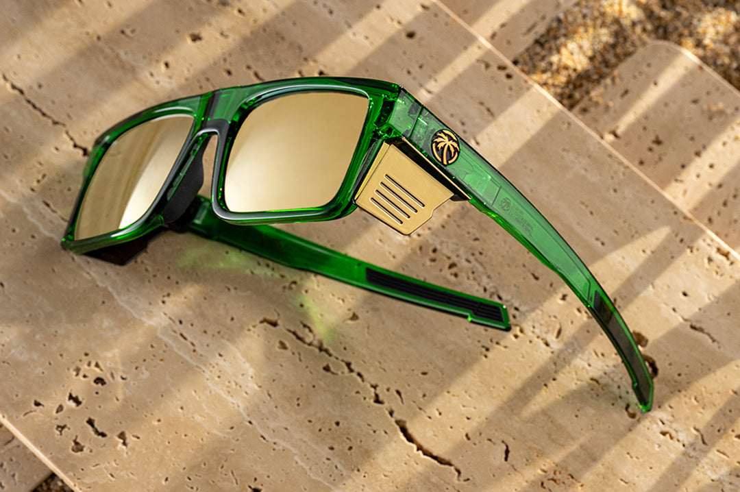 Heat Wave Visual Performance Rayth Cycad Green sunglasses view 3