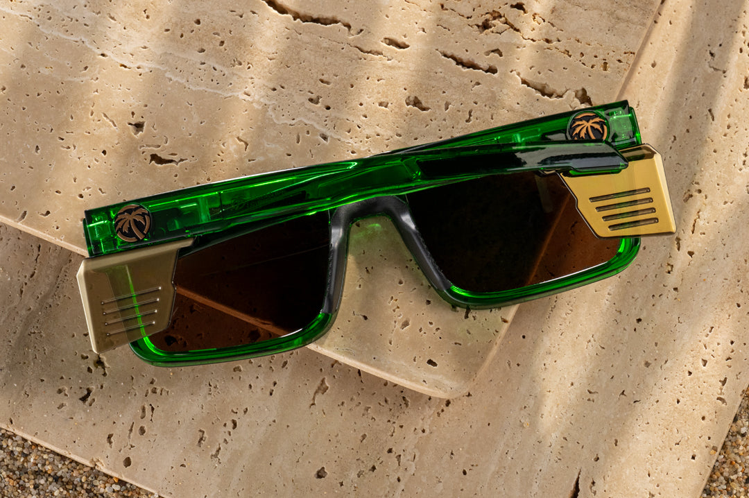 Heat Wave Visual Performance Rayth Cycad Green sunglasses view 5