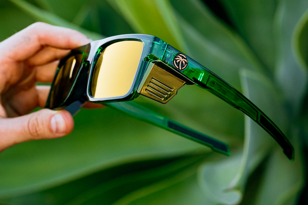Heat Wave Visual Performance Rayth Cycad Green sunglasses view 7