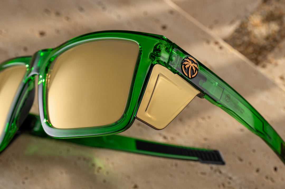 Heat Wave Visual Performance Vise Cycad Green sunglasses view 6
