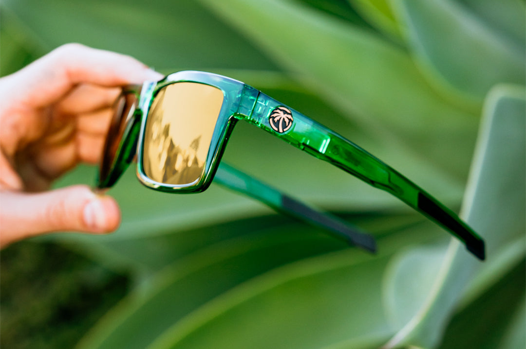 Heat Wave Visual Performance Vise Cycad Green sunglasses view 7