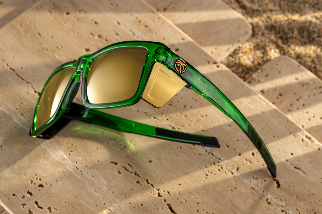 Heat Wave Visual Performance XL VISE Cycad Green sunglasses view 3