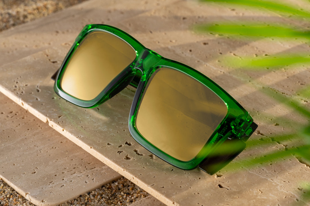 Heat Wave Visual Performance XL VISE Cycad Green sunglasses view 5
