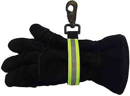 Glove Strap - Hi Viz Green - detail view
