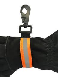 Glove Strap - Hi Viz Orange - detail view