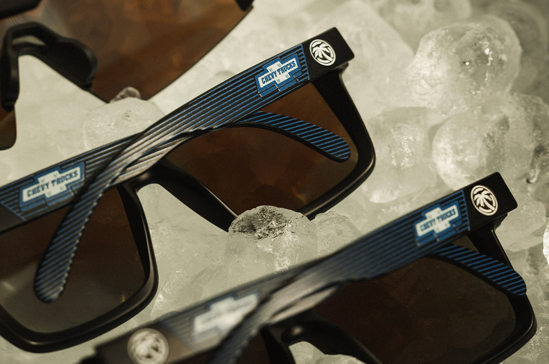 Heat Wave Visual Quatro Chevy Trucks by Chevrolet® sunglasses view 5