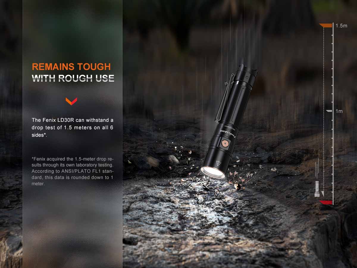 Fenix LD30R Rechargeable Flashlight