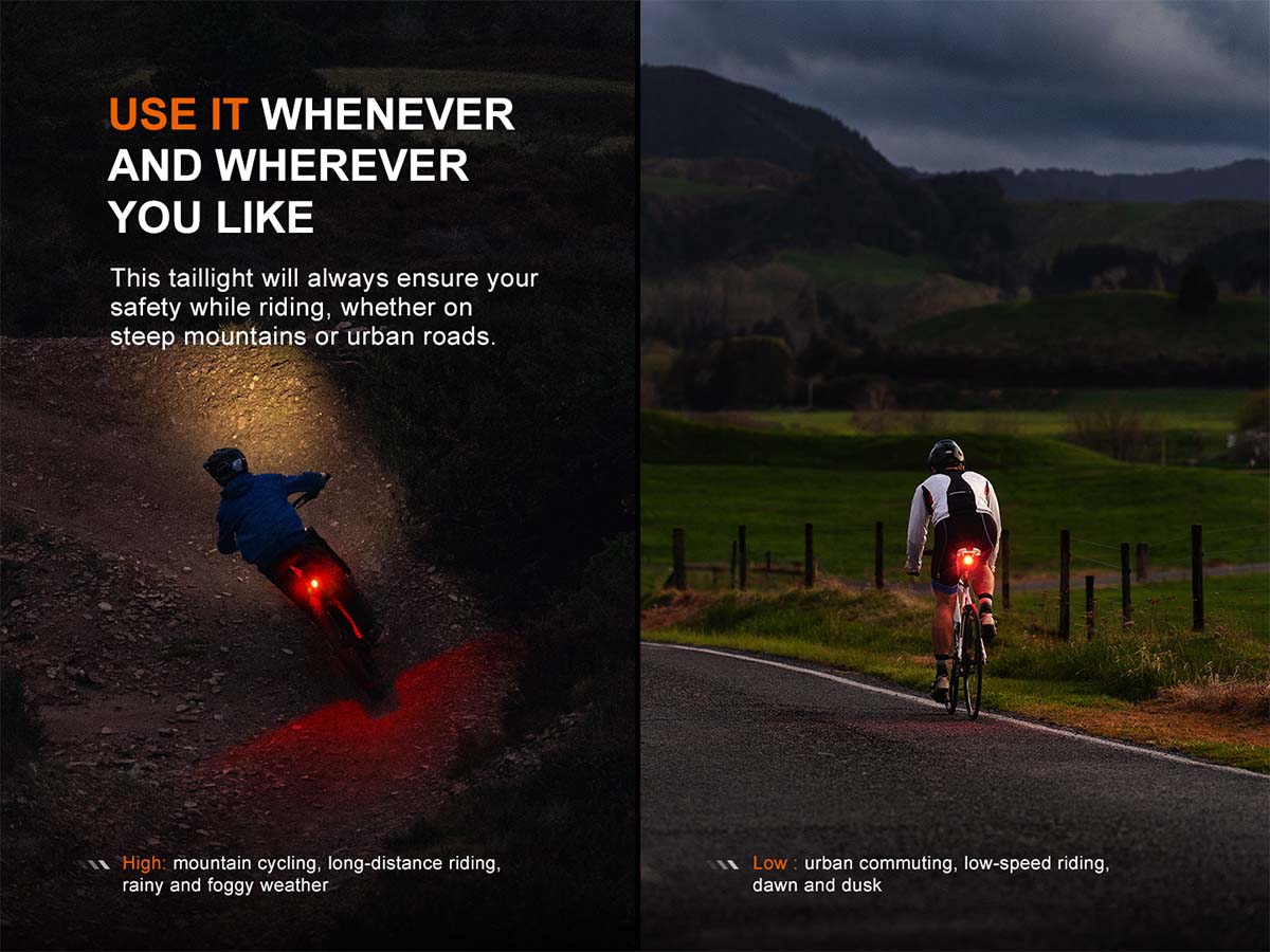 Fenix BC06R Rechargeable Bike Tail Light