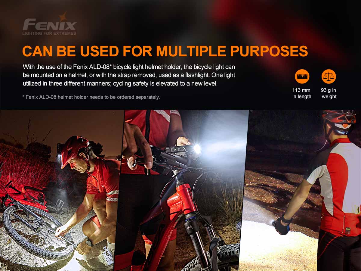 Fenix BC26R Rechargeable Bike Light Promo Pack