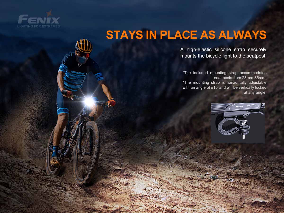 Fenix BC26R Rechargeable Bike Light Promo Pack