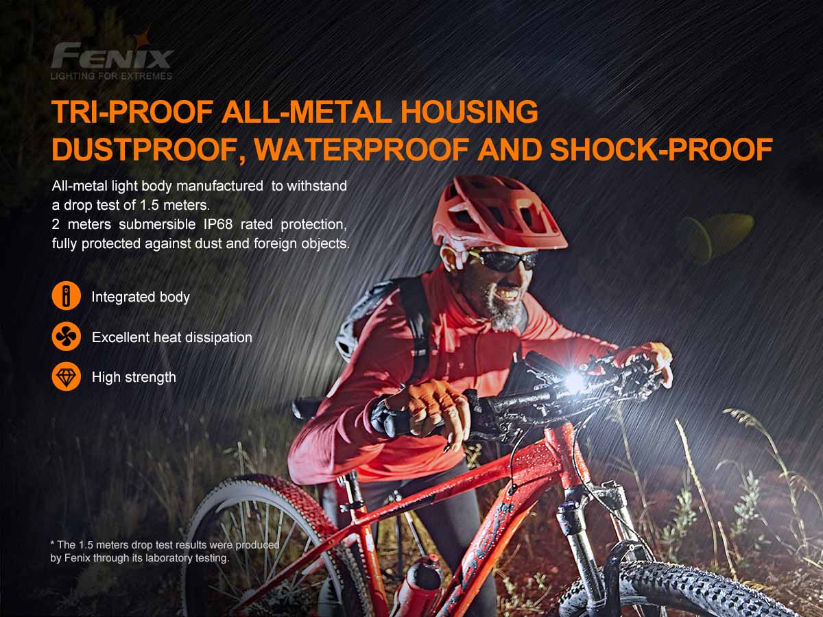 Fenix BC26R Rechargeable Bike Light Promo Pack