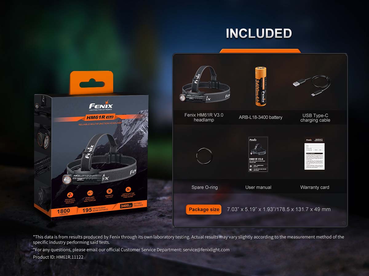 Fenix HM61R V3.0 Rechargeable Headlamp - image 18