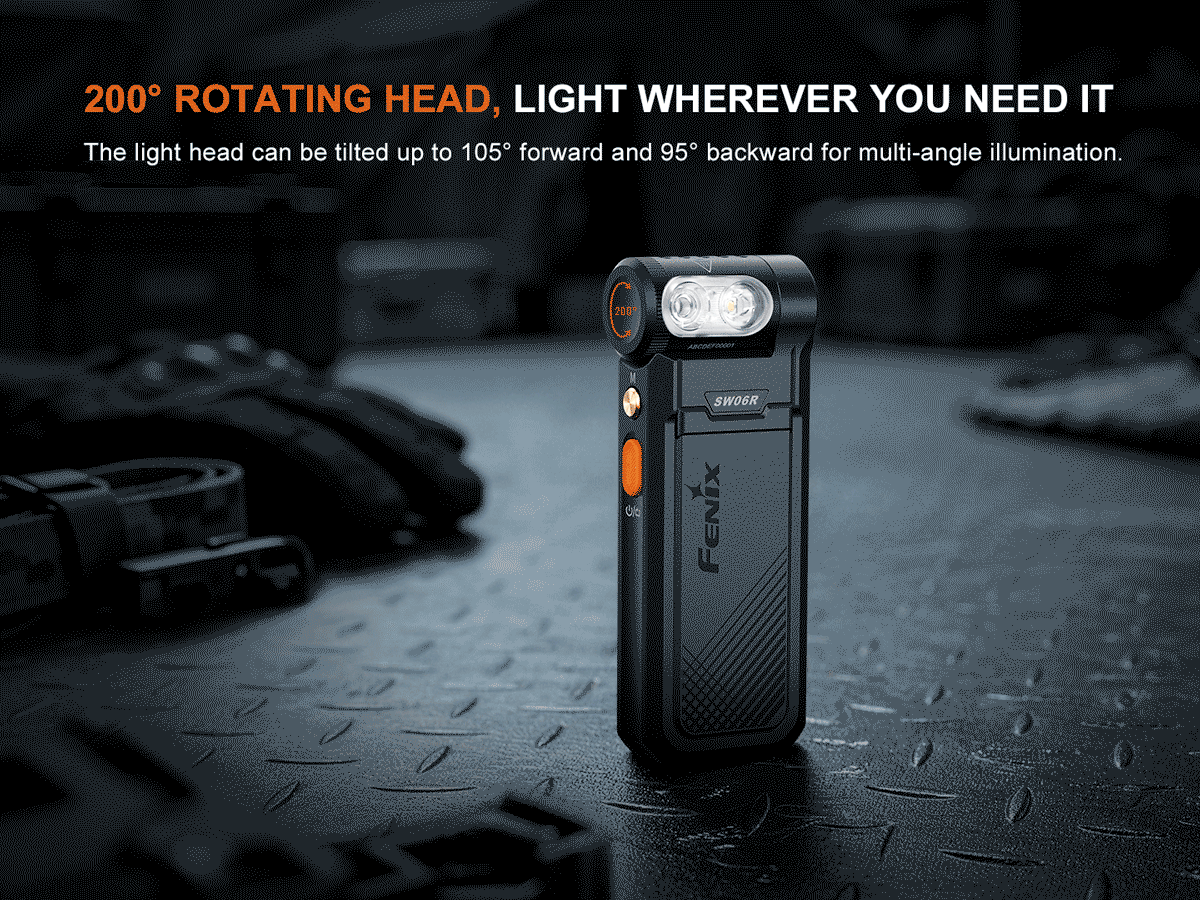 Fenix SW06R Clip On Flashlight