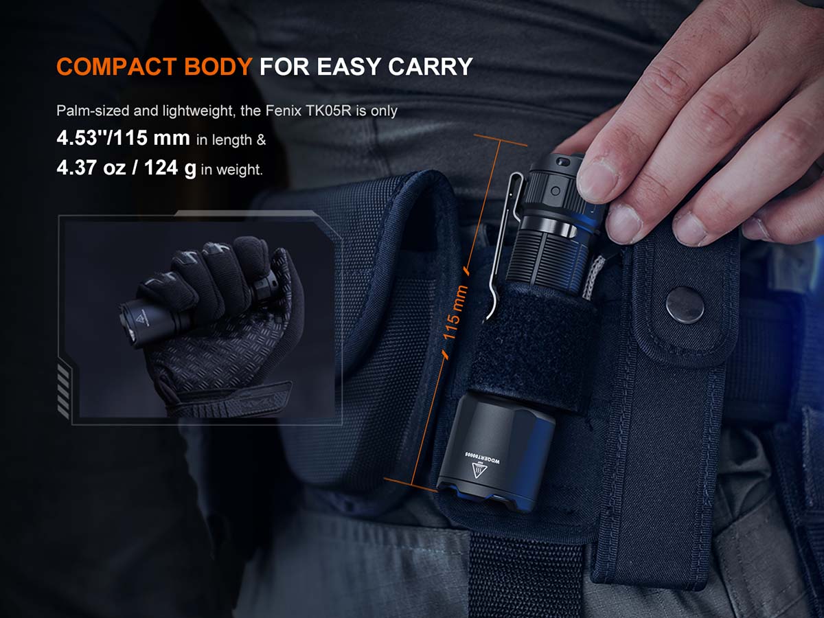 Fenix TK05R Long-Distance EDC Flashlight