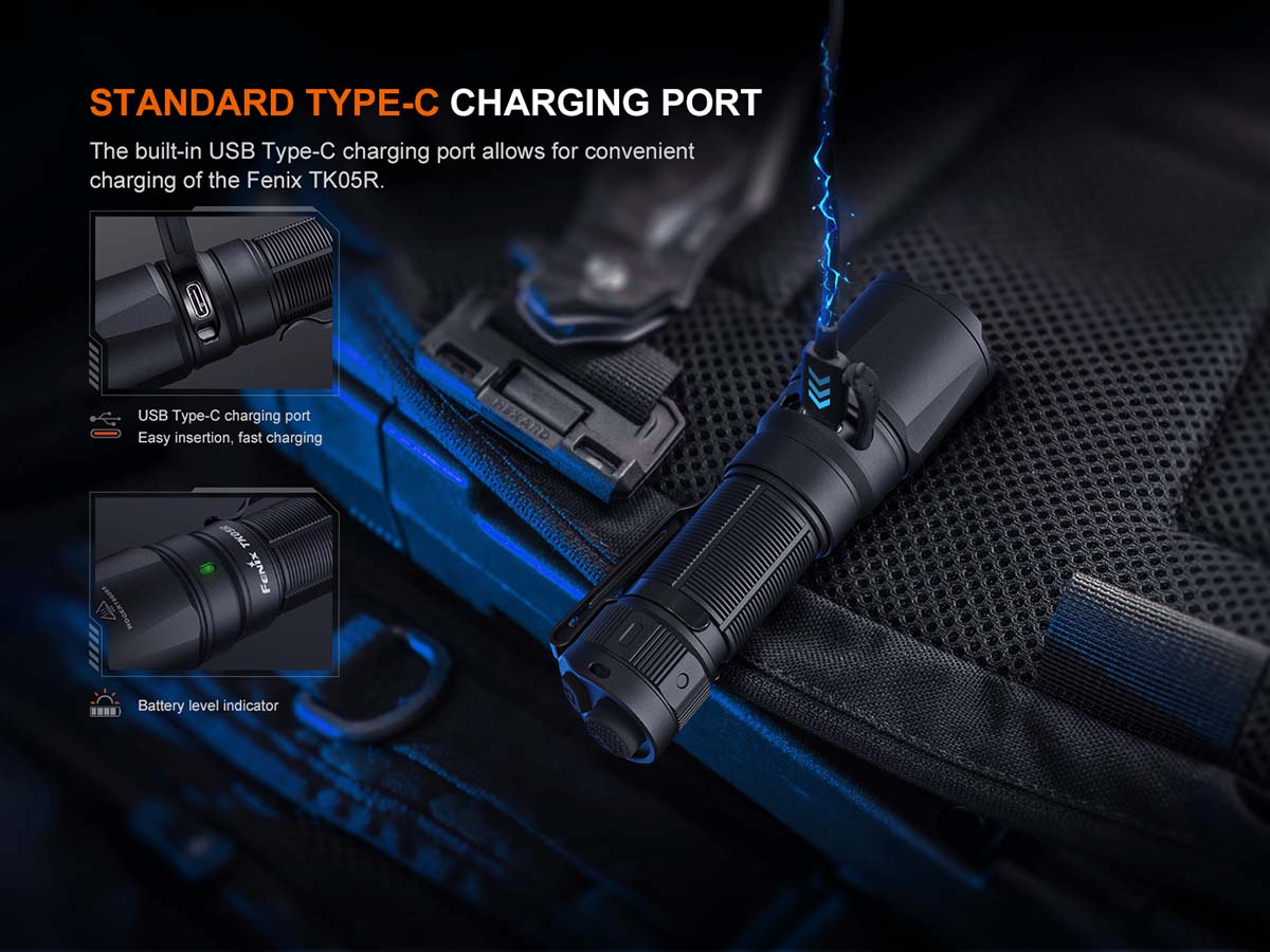 Fenix TK05R Long-Distance EDC Flashlight