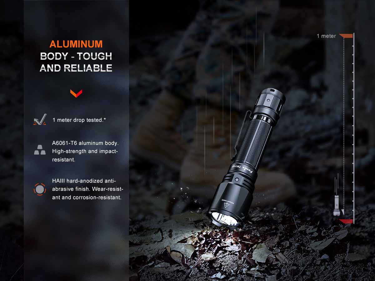 Fenix TK11R Rechargeable Tactical Flashlight