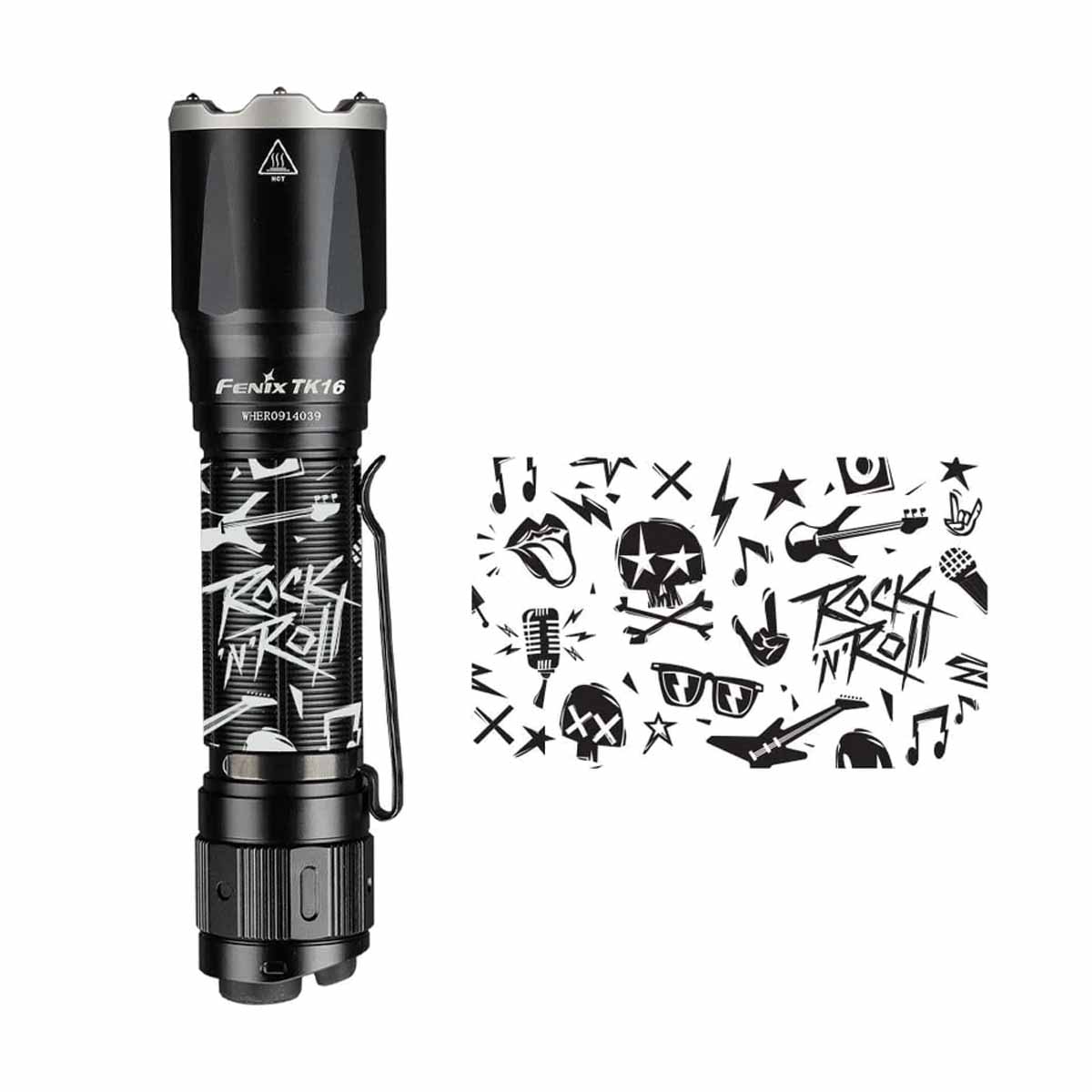 Fenix TK16 V2.0 Flashlight with Special Edition Engraved Design