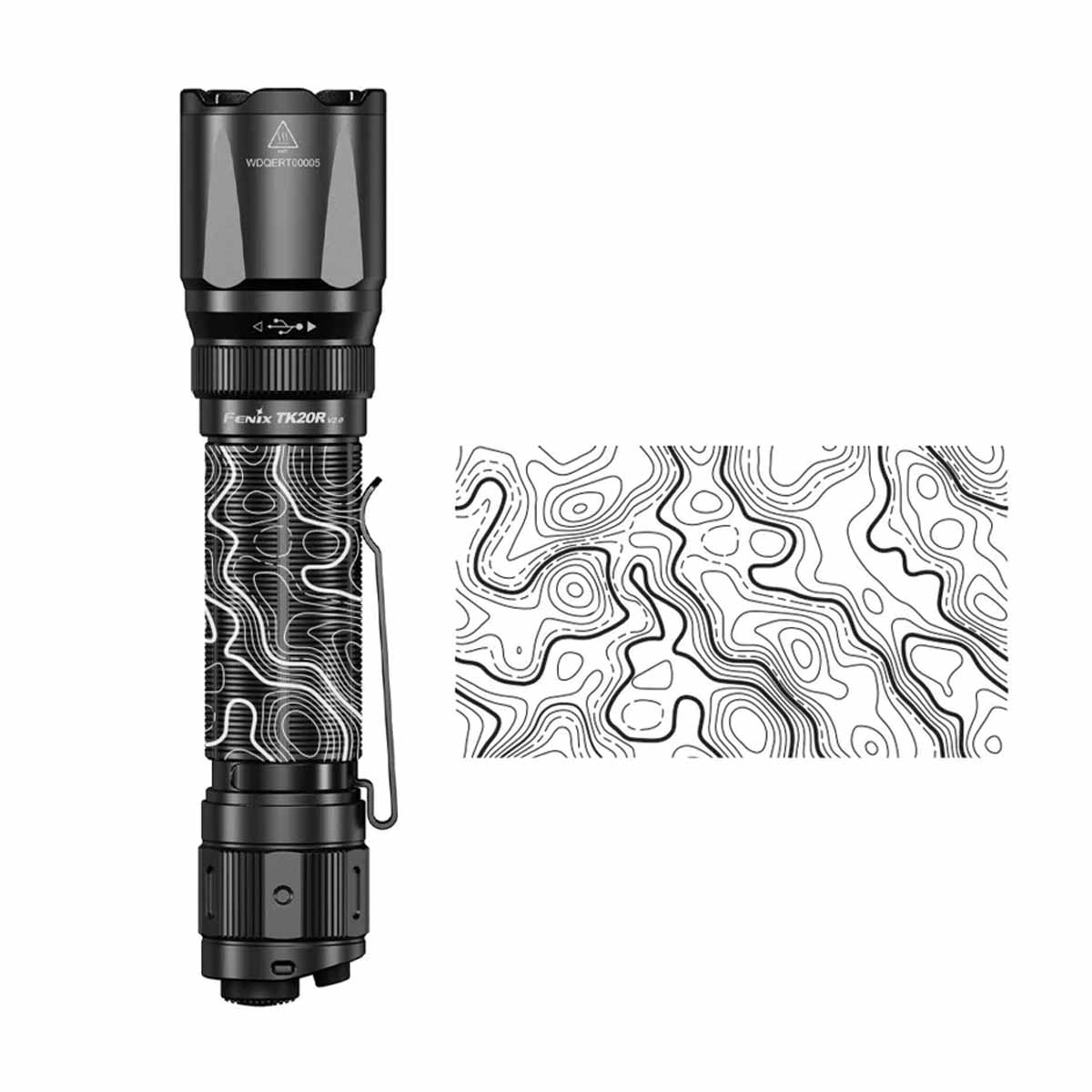 Fenix TK20R V2.0 Flashlight with Special Edition Engraved Design