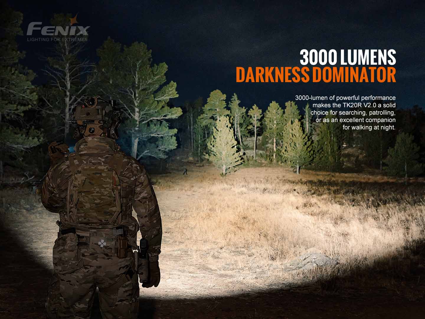 Fenix TK20R V2.0 Flashlight with Special Edition Engraved Design