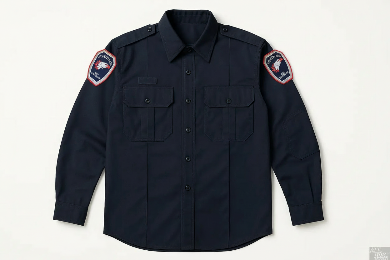 First Tactical V2 BDU Long Sleeve Shirt with Siskiyous Fire Technology shoulder patches - product view