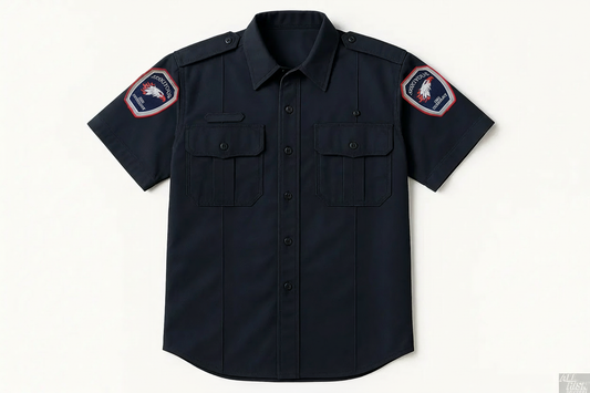 First Tactical V2 BDU Short Sleeve Shirt with Siskiyous Fire Technology shoulder patches - product view