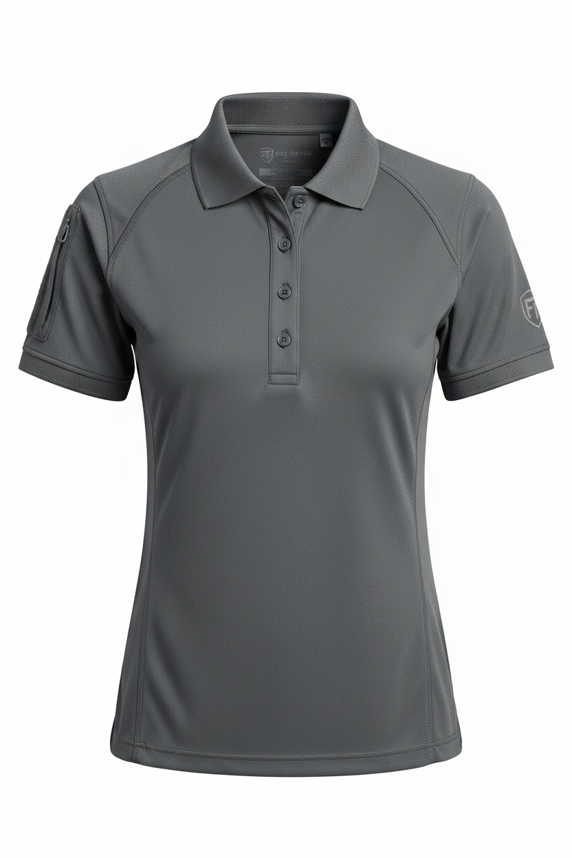 First Tactical Women's Polo - Asphalt Gray
