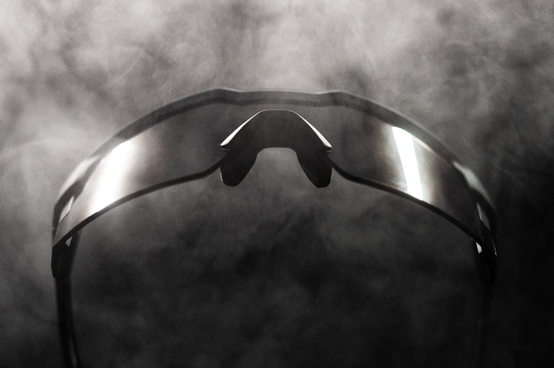 Heat Wave Visual Future Tech Black Frame Anti Fog Black Lens sunglasses view 3
