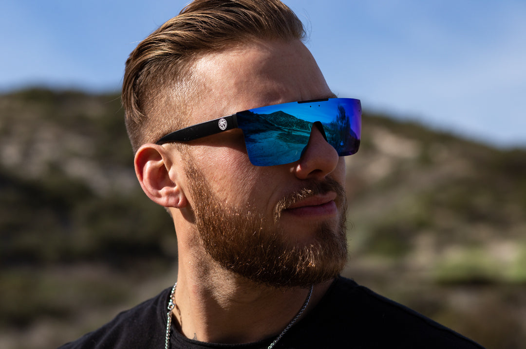 Heat Wave Visual Quatro Galaxy Blue sunglasses view 4